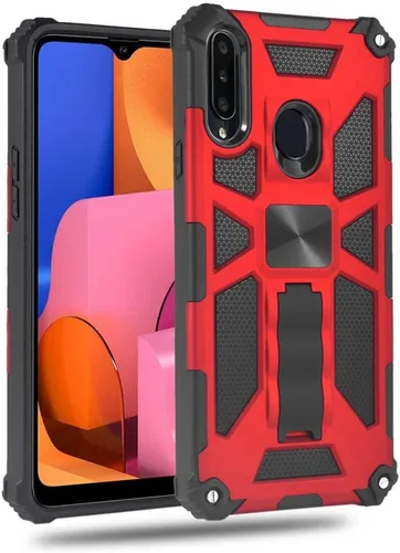 Miniatura 7 de Asuwish Funda compatible con Huawei Y9 Prime 2019/Honor 9X/P Smart Z y protector de pantalla de vidrio templado, accesorios de celda, soporte de Rojo