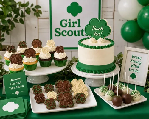 Miniatura 3 de Girl Scout Pieces Molde de caramelo de chocolate 541-6 cavidades, 3.5" y 2" piezas