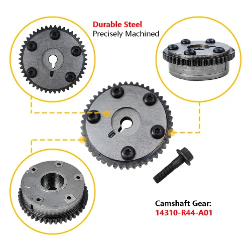 Miniatura 2 de Distribución de la válvula variable del motor (VVT) Engranaje del piñón Phaser del árbol de levas Apto para Honda 2008-2012 Accord, 2012-2014