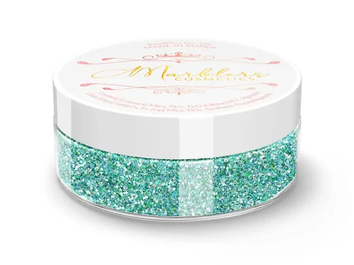 Miniatura 205 de MARBLERS Brillantina de forma gruesa de grado cosmético [estrella] 0.11 onzas (0.11 oz) Escamas No tóxica Vegana Libre de crueldad animal
