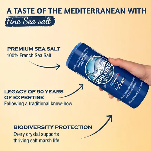 Miniatura 4 de La Baleine Sal de MarFine26,5ozCaso de 3