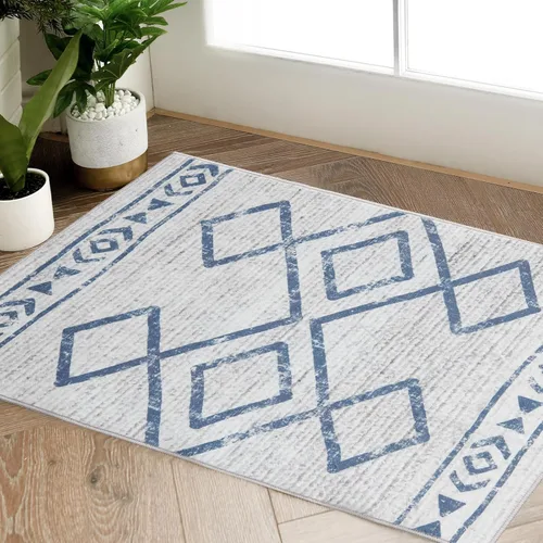 Miniatura 34 de jinchan Alfombra marroquí de pasillo 2x10 para pasillo - Alfombra de pasillo para cocina bohemia lavable a máquina, alfombra moderna suave, Boho