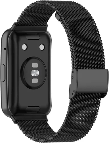 Miniatura 2 de Bandas de metal compatibles con Huawei Watch Fit Special Edition B39 Band para mujeres y hombres, correa de malla de acero inoxidable de repuesto