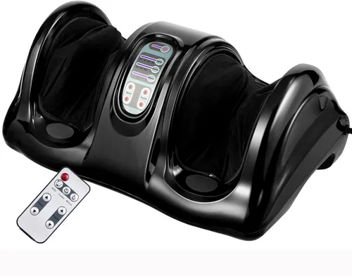Giantex Shiatsu - Máquina masajeadora de pies para pies, pierna y pantorrilla, tobillo para aliviar el dolor, regalo de spa, masaje de amasamiento