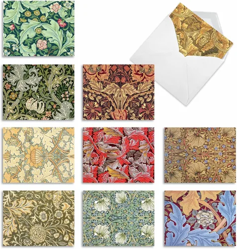 Miniatura 9 de The Best Card Company - 10 tarjetas en caja para todas las ocasiones con sobres (4 x 5.12 pulgadas) - Coloridas, divertidas tarjetas de notas