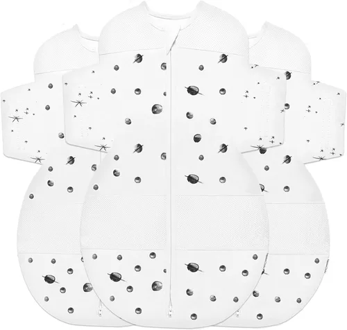 Miniatura 6 de Happiest Baby SNOO Saco de Dormir - Manta Envolvente para Bebé de Algodón 100% Orgánico - Diseñado por Doctores Promueve el Desarrollo Saludable