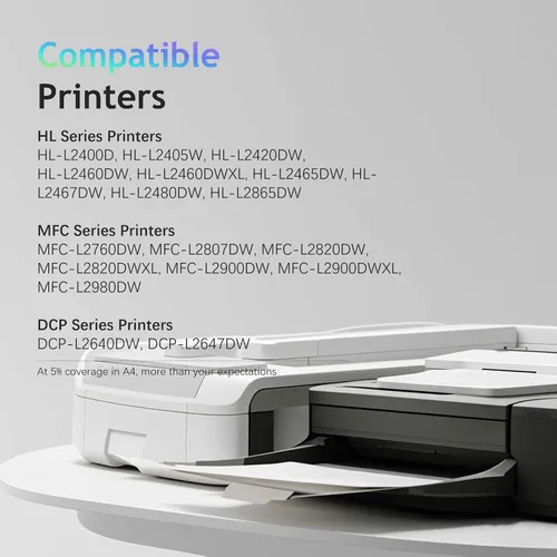 Miniatura 2 de DR830 (no tóner) Reemplazo compatible para impresoras DR830 DR-830 DR 830 Work para impresora DCP-L2640DW HL-L2460DW MFC-L2820DW HL-L2480DW
