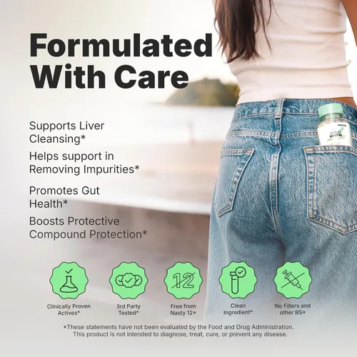 Miniatura 3 de Biohacking Bestie Detox Bestie Supplement - Detox Cleanse for Women & Men, Supports Liver Health, Promotes Digestive Health, Helps Remove Toxins
