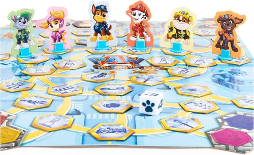 Miniatura 9 de PAW Patrol: The Movie, Paquete de 4 Juegos de Adventure City Memory Match, Pop-Up, Dominó de Madera y Juegos Lookout, Juguetes de PAW Patrol