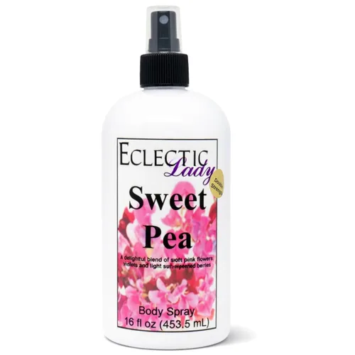 Miniatura 12 de Eclectic Lady Spray corporal Sweet Pea, doble fuerza, 2 onzas, espray corporal para mujeres con fragancia limpia, ligera y suave, colonia con aroma