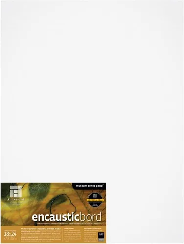 Miniatura 33 de Ampersand Art Supply Panel de pintura de madera: Serie Museo Encausticbord, 7/8 pulgadas de profundidad, 8 "x 10" Profundidad de 7/8 pulgadas