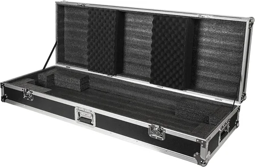 Miniatura 10 de Sound Town Estuche de vuelo ATA de madera contrachapada para teclado de 49 teclas, con asas y pestillos empotrados, interior de espuma de alta