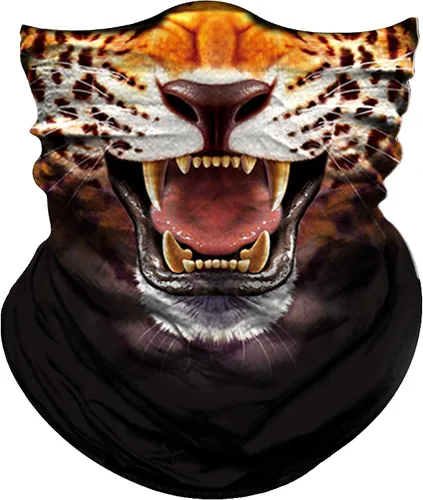 Miniatura 9 de Obacle - Máscara facial con diseño de animal y sin costuras, protege contra el sol, el polvo y el viento, máscara facial para hombre y mujer