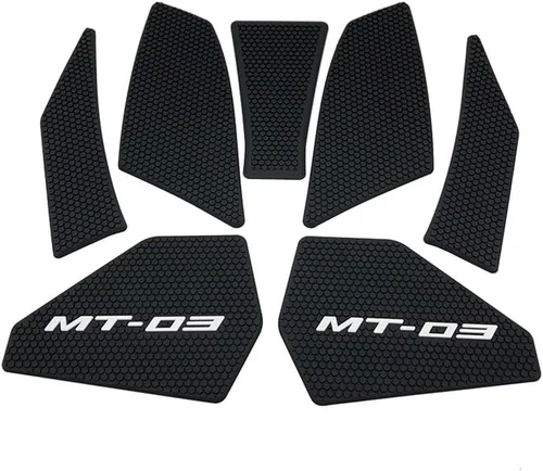 Miniatura 2 de Fuel Tank Gasket Sticker Anti Slip Fuel Tank Pad Side Gas Knee Grip for Yam&aha MT 03 MT-03 MT03 MT25 MT-25 2020 2021 2022 Motorcycle Accessories