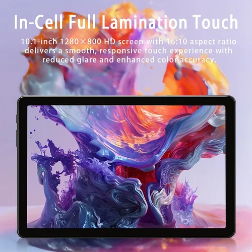 Miniatura 3 de Tablet Android de 10.1 pulgadas, tableta Android 15 para adultos con procesador Octa-Core, 12 GB de RAM 128 GB ROM (hasta 2 TB), pantalla de 1280 ×