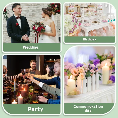 Miniatura 7 de Espuma Floral Grande Redonda de 6 Pulgadas SUPKING, Espuma de Flores 4 Piezas, Espuma de Florista, Bloques de Espuma Húmeda y Seca, Verde