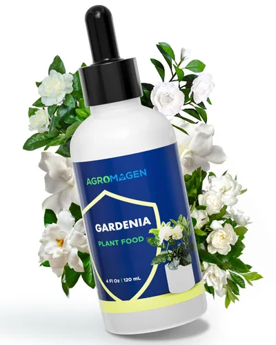AgroMagen Alimento vegetal con nutrientes esenciales y micronutrientes quelados, fertilizante líquido (4 onzas líquidas) (Gardenia)