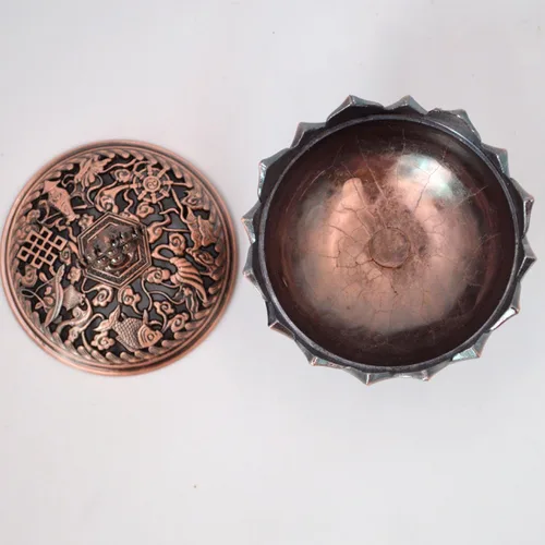 Miniatura 4 de Buddha Lotus Flower Zinc Aleación Metal Incienso Quemador Incienso Titular Incienso Incienso para palo/Cono/Pequeña Bobina Incienso