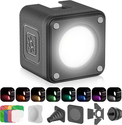 Miniatura 2 de ULANZI Linda luz de video LED LITE + soporte de abrazadera para cámara ULANZI R094