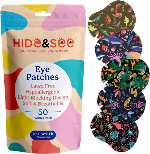 Miniatura 10 de Parches adhesivos para el cuidado de la piel de los niños (Explorer) - Parche para ojos de bebé para tratamiento de ojos perezosos - Parches
