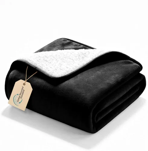Miniatura 63 de gogobunny Manta de cama impermeable, manta reversible de forro polar Sherpa para perro, cachorro y gato, funda de muebles que protege la cama