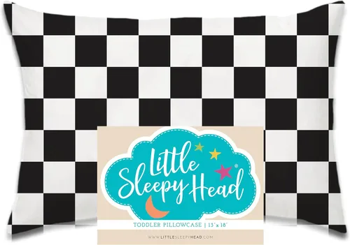 Miniatura 80 de Little Sleepy Head Funda de almohada para niños pequeños, 100% algodón y funda de almohada hipoalergénica para almohada de niños pequeños, funda