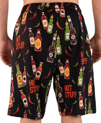 Miniatura 168 de Lazy One - Pantalones cortos de pijama para hombre, ropa de dormir