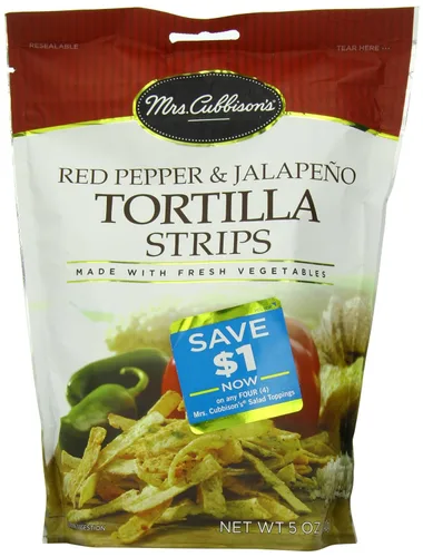 Miniatura 5 de Mrs. Cubbison's Tiras de tortilla, Southwest, bolsa de 5 onzas, 9