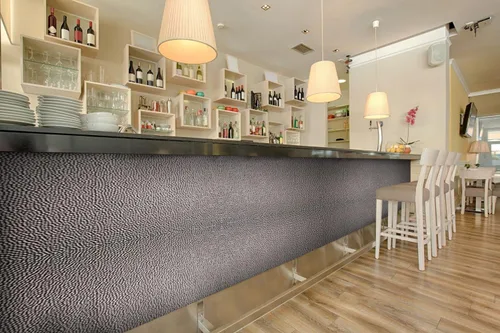 Miniatura 5 de Retro-Art 703535 - Paneles de pared para cocina, paquete de 10 unidades, rústicos metálicos de panal de pared en plata, PVC, 24.5 x 18.5, cubierta