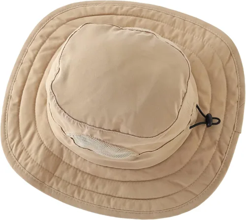 Miniatura 37 de Connectyle Sombrero de sol para niños y niñas, sombrero de pescador de ala ancha UPF 50+, sombrero de protección solar, sombrero transpirable