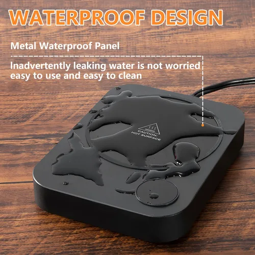 Miniatura 3 de Calentador de taza de café, calentador de café para escritorio con apagado automático y 3 ajustes de temperatura, calentador inteligente de taza
