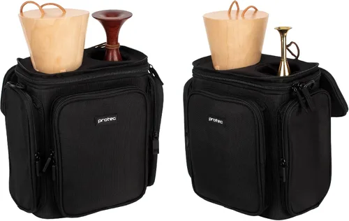 Miniatura 2 de Protec Bolsa de silencio doble de cuerno francés, soporte modular de pared y silencio, modelo M409