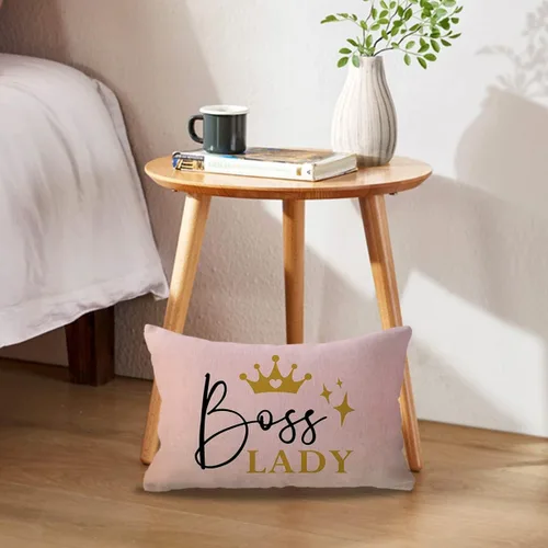Miniatura 2 de ULOVE LOVE YOURSELF Paquete de 4 fundas de almohada decorativas con cita de Boss Lady de 18 x 18 pulgadas para sofá, cama, sofá, decoración