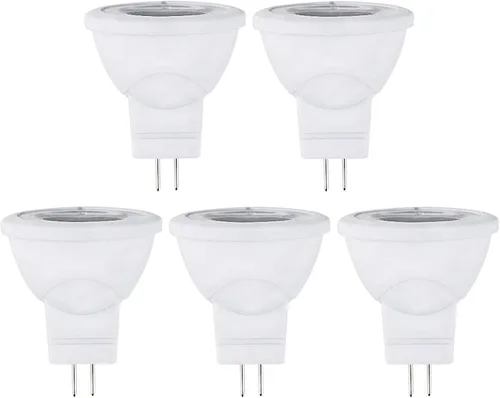 Miniatura 11 de CBConcept - Foco LED MR11 GU4.0, de 2 W, 165 lúmenes, equivalente a focos halógenos de 20 W, con un ángulo del haz de 36°, 12 V, corriente continua