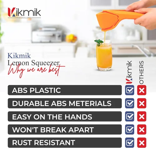 Miniatura 6 de Exprimidor de limón - CitrusEase Exprimidor de mano plegable: jugo sin esfuerzo con diseño ergonómico que ahorra espacio, exprimidor manual de limón