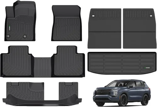 Miniatura 54 de ANBINGO® Alfombrillas de Piso para 2024 2025 CX-90 y CX90 PHEV (Híbrido Enchufable) 6 y 7 Asientos 2da Fila Asiento de Capitán o Asiento Tipo Cubo