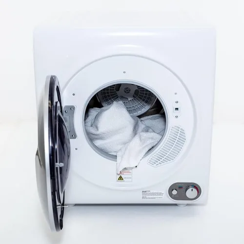 Miniatura 3 de Avanti Secadora de ropa compacta y portátil de carga frontal para lavandería, ajustes de secado automático y temporizado, antiarrugas, capacidad