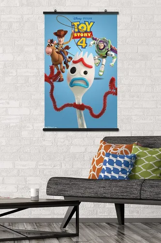 Miniatura 2 de Trends International Disney Pixar Toy Story 4 - Póster de pared de trío, 22.375 x 34 pulgadas, paquete de póster y clip