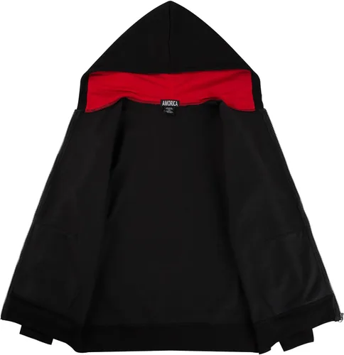Miniatura 6 de ANGELA BEBE Conjunto deportivo para hombre, 2 piezas, sudadera con capucha y sudadera para hombre