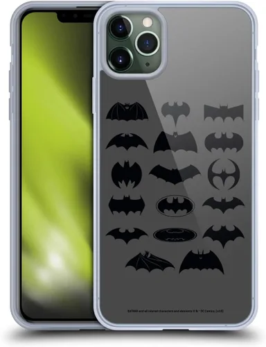 Miniatura 133 de Head Case Designs Funda de gel con licencia oficial de Batman DC Comics Bat Signal Logos [protección de grado militar] compatible con Apple iPhone 7