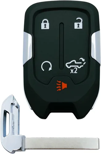 Miniatura 3 de Funda de repuesto para llavero para Chevy Silverado y GMC Sierra 1500 2500HD 3500HD 3500HD sin llave (5 botones)