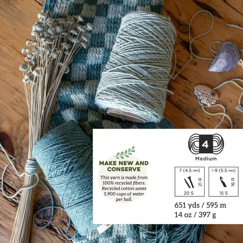 Miniatura 3 de Lion Brand Yarn Paquete de bonificación de hilo Re-Up Everglade