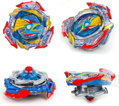 Miniatura 2 de Bey Lanzador de cuerda de batalla, juego B-193 Ultimate Valkyrie Battle Top Burst, lanzador DB de giro izquierdo y derecho compatible con todas
