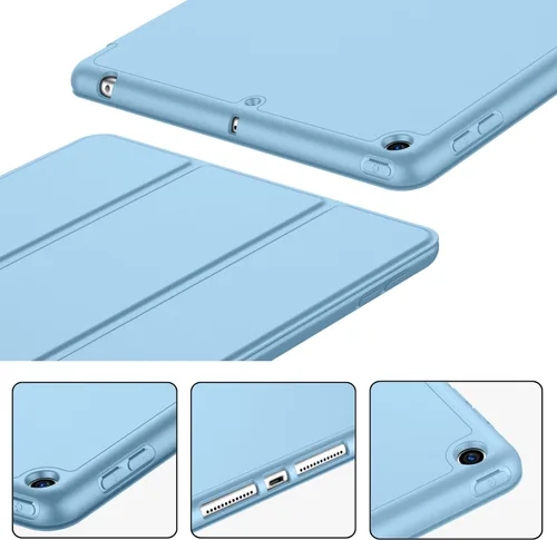 Miniatura 2 de iMieet - Funda para iPad de 9ª generación 2021/iPad de 8ª generación 2020 de 10.2 pulgadas con soporte para lápices, funda para iPad de 7ª