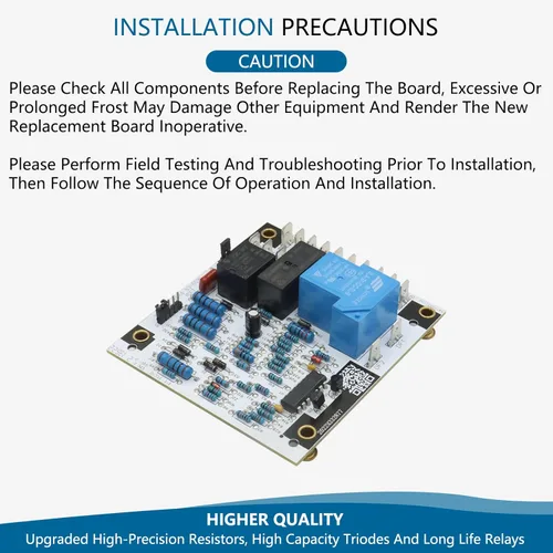 Miniatura 4 de Actualización PCBDM133S Placa de Control de Descongelación Reemplazo Goodman Horno Placa de Control Parte PCBDM133S, PCBDM133, PCBDM160S, PCBDM160