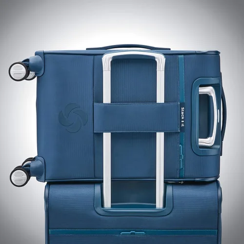 Miniatura 6 de Samsonite Solyte DLX Softside - Equipaje extensible con ruedas giratorias, azul (Mediterranean Blue)), 123564-0559