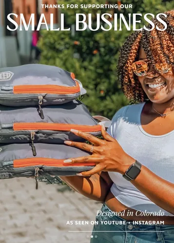 Miniatura 9 de Compression Packing Cubes Set for Travel - Lightweight, Durable Clothes Organizer for Carry-On Luggage and Suitcases by TRIPPED Travel Gear