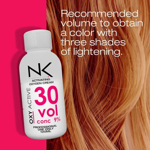 Miniatura 4 de NK Professional Care OXY ACTIVE Crema Oxigenada Activadora. Desarrollador de peróxido en crema. Complemento ideal para tintes y blanqueadores. Vol
