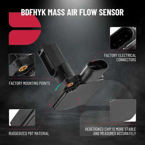 Miniatura 4 de BDFHYK Sensor de flujo de aire masivo Sensor MAF 213-3428 19112543 AFH50M-05 Compatible con Buick Oldsmobile Pontiac 3.8L, 1999-2005 Lesabre