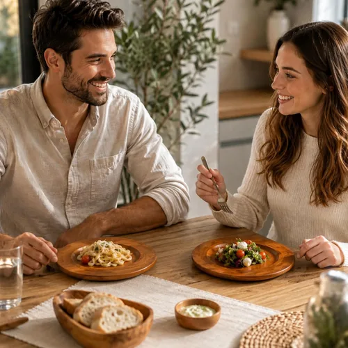 Miniatura 2 de Plato de servir, plato de madera de mango, platos únicos de madera de mango, platos hechos a mano de primera calidad, elegantes platos de servir